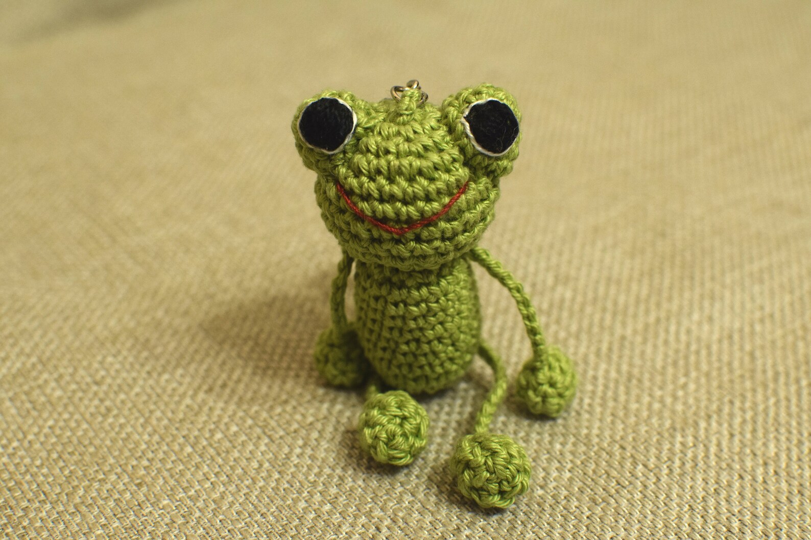 Keychain Frog Amigurumi FrogStuffed Frog Crochet Frog Etsy