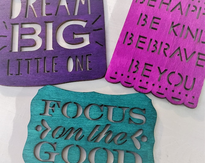 Magnet Set ~ Positive Thoughts!