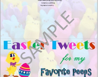 DIGITAL DOWNLOAD - Easter tweets for my favorite peeps