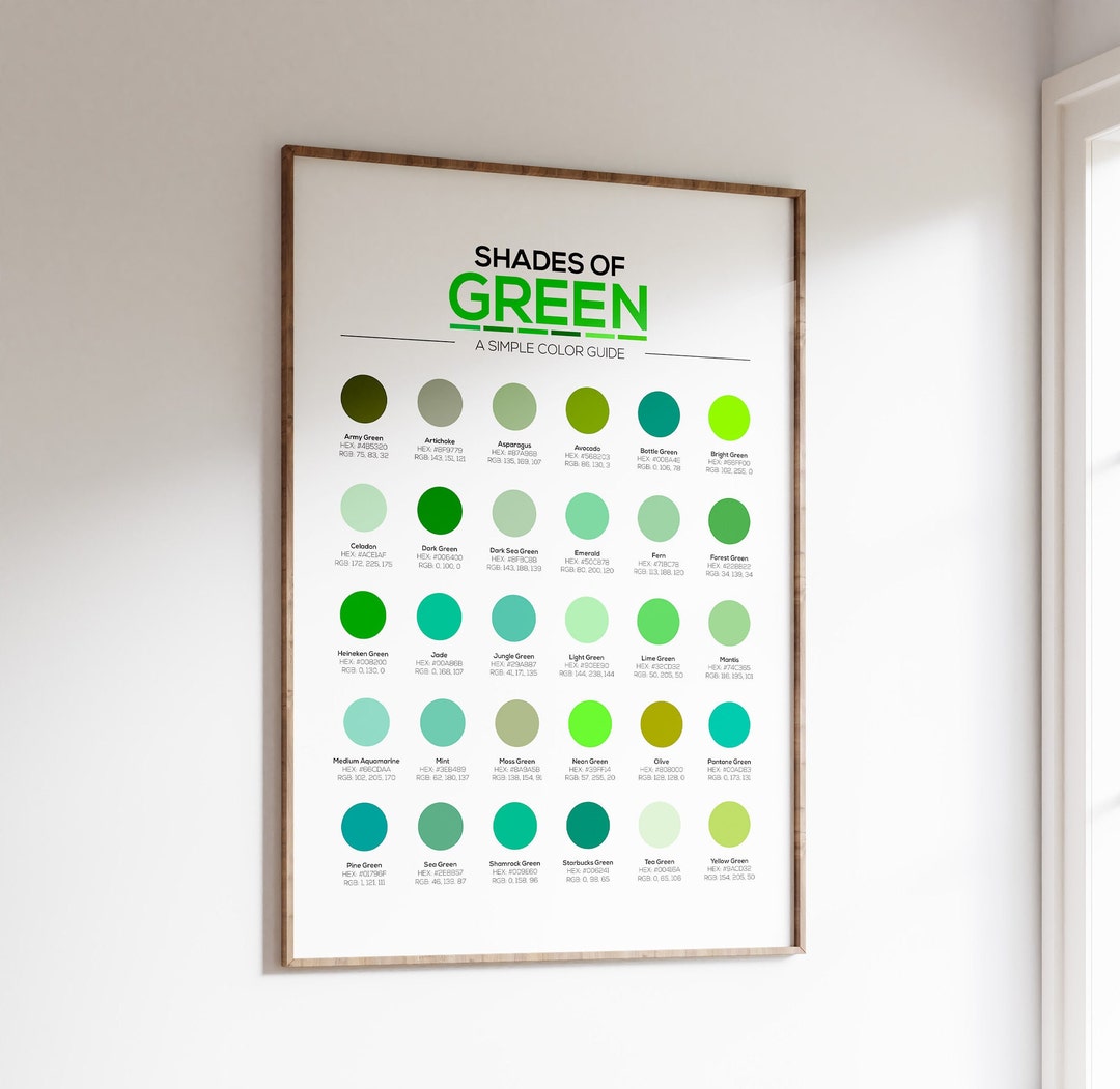 160 Cool Green Stuff ideas  green, shades of green, simple green