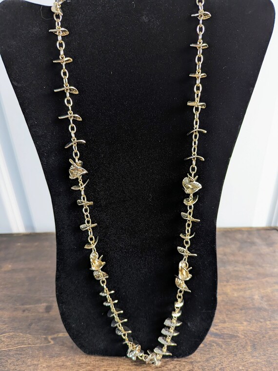 Vintage long Kendra Scott Golden Necklace