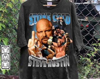 Vintage 90s Graphic Style Steve Austin Shirt, Sweatshirt, Hoodie,90s Bootleg Shirt, Retro Steve Austin Graphic Tee Gift For Fan Unisex Shirt