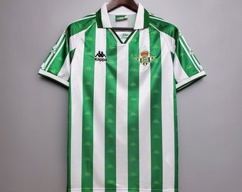 Retro-Real-Betis-Trikot 1995–97, Heim-Vintage-Fußballtrikot, klassisches Fußballtrikot