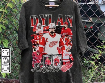 Vintage 90s Graphic Style Dylan Larkin T-Shirt, Sweatshirt, Hoodie, Dylan Larkin Shirt, Retro American Ice Hockey, Vintage Bootleg