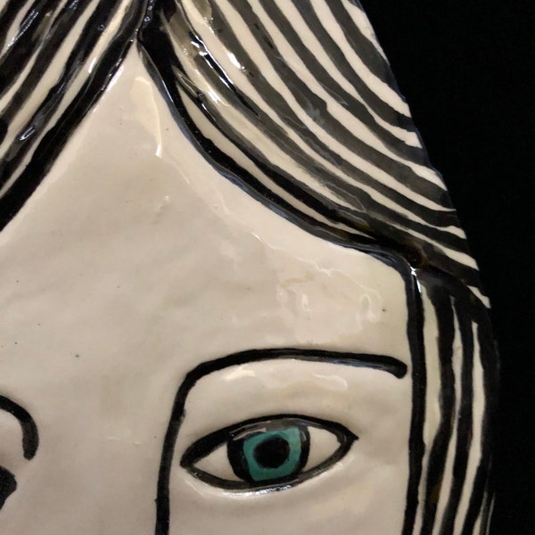 Ceramic Wall Art Etsy