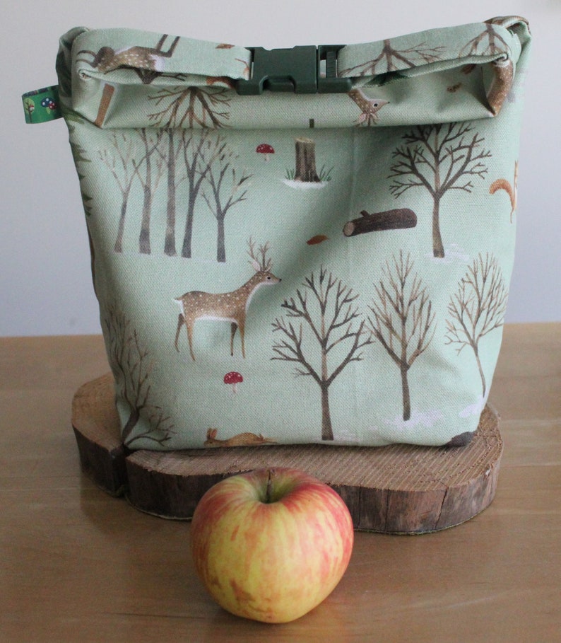 Lunchbag in L Urlaub, Waldtiere Rehe Bild 9