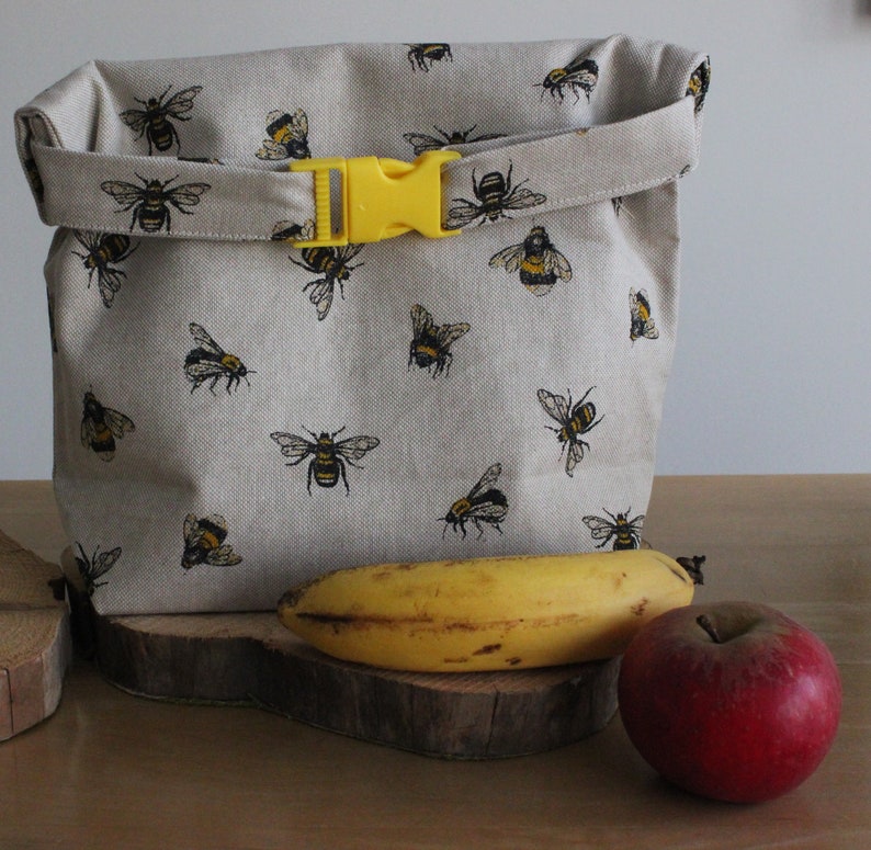 Lunchbag groß Bienen Bild 4