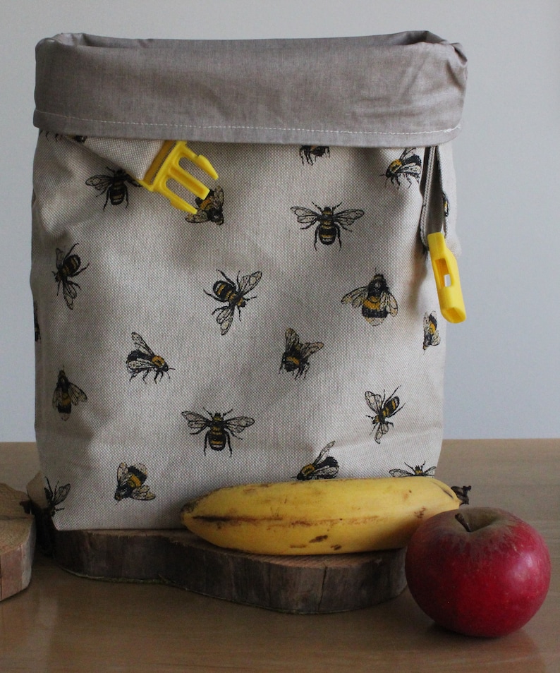 Lunchbag groß Bienen Bild 6