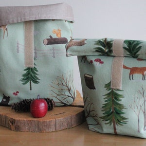 Lunchbag Waldtiere Picknick Bild 5