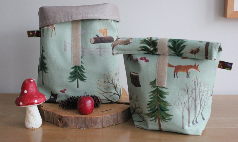 Lunchbag Waldtiere Picknick Bild 5