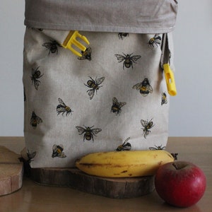 Lunchbag groß Bienen Bild 5