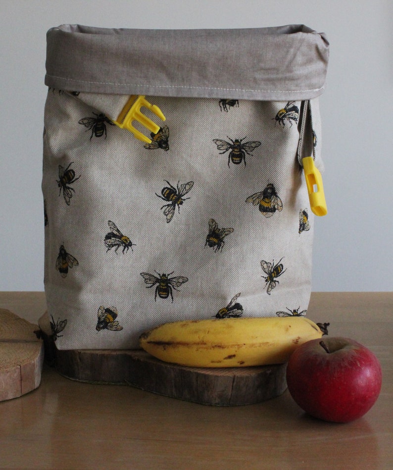 Lunchbag groß Bienen Bild 5