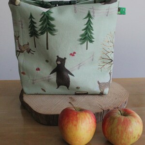 Lunchbag in L Urlaub, Waldtiere Rehe Bild 8