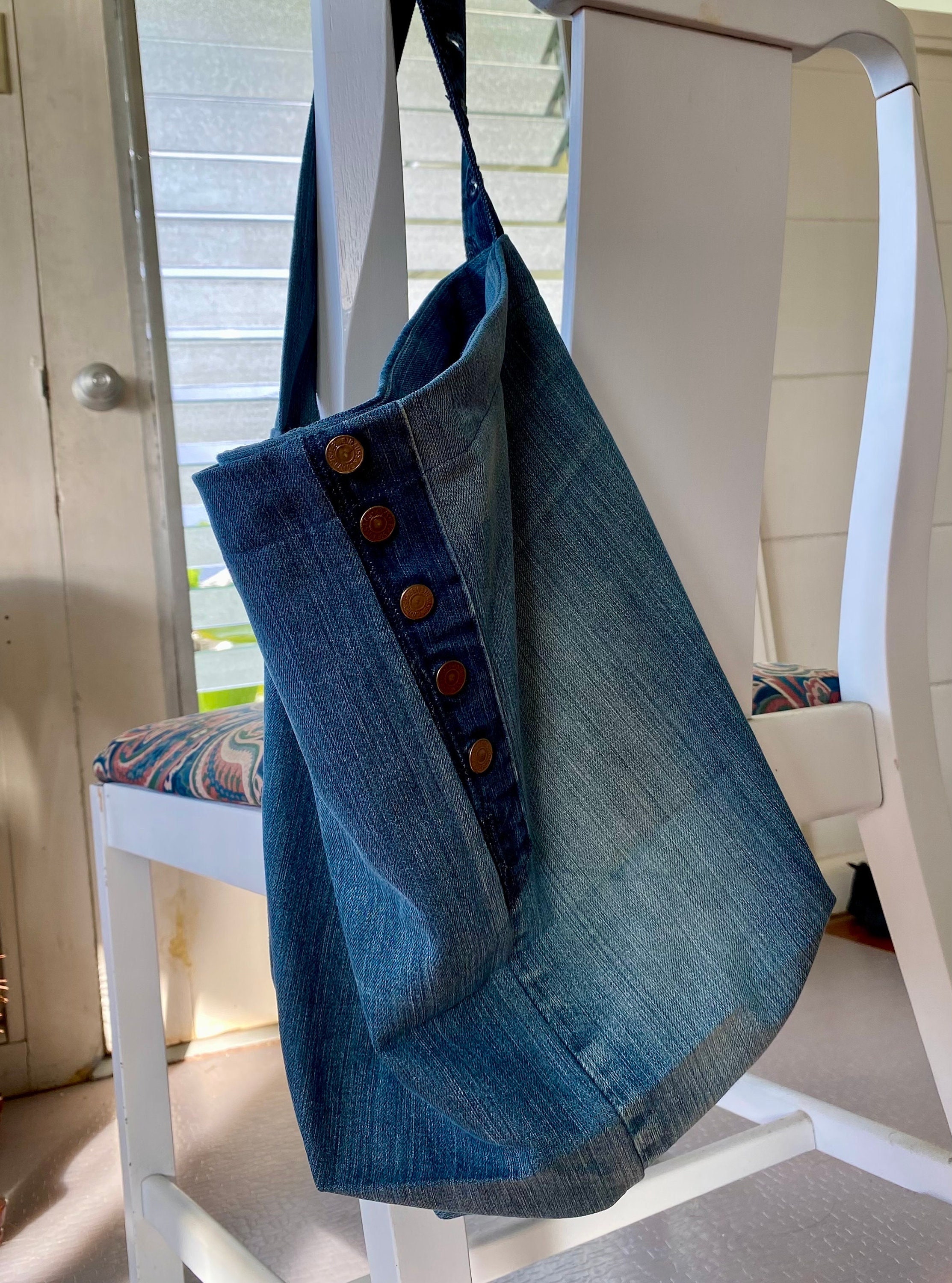 Denim Remake Bag - Etsy