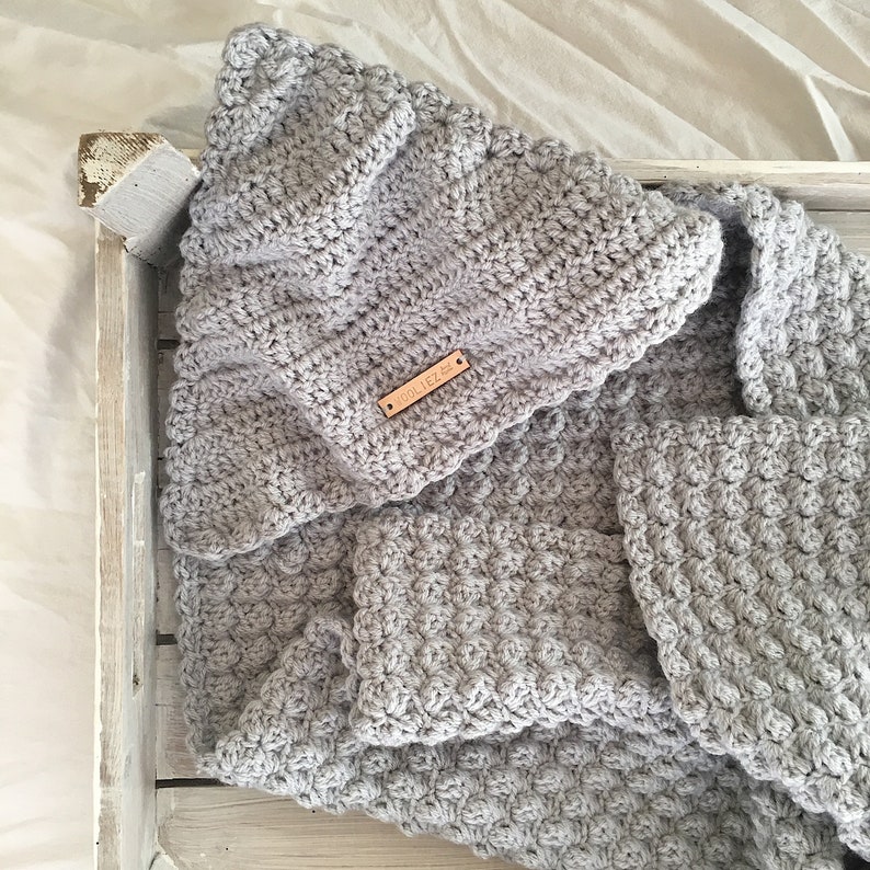 Crochet Baby Wrap Blanket With Cape Unisex Bedding Nursery Etsy