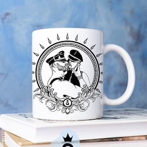 Taza chicos de cuero