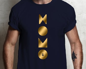 HOMO T-shirt | metallic gold print | more options inside | unisex 100% cotton | cool lgbq+  T-shirt