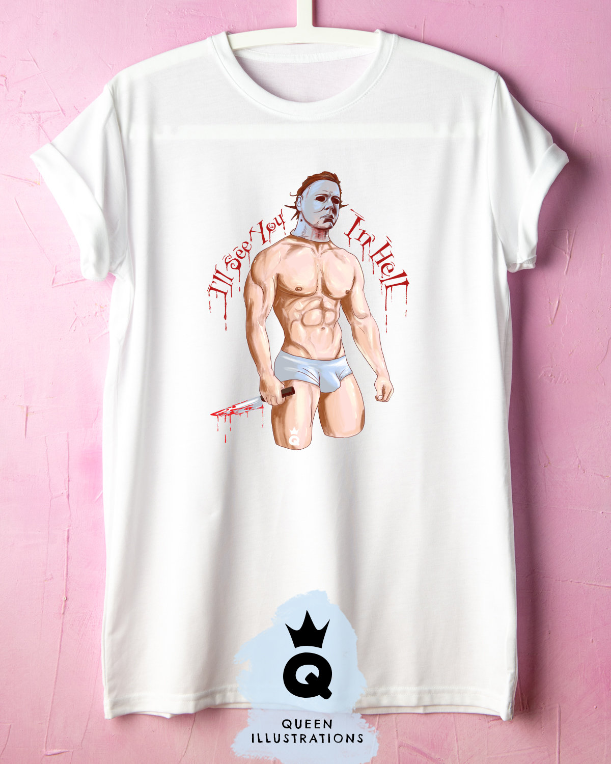 Discover Michael Myers Halloween |  Gay Halloween Tshirt | LGBTQI+ T-shirt | unisex | Gift ideas | Gay Art