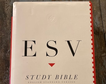 ESV Study Bible. English Standard Version. Bible Study. Religious Education. Holy Bible Concordance.