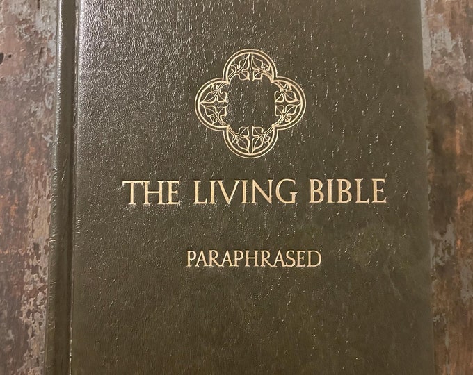 The Living Bible Paraphrased. 1971. Religious Education. Bible Study