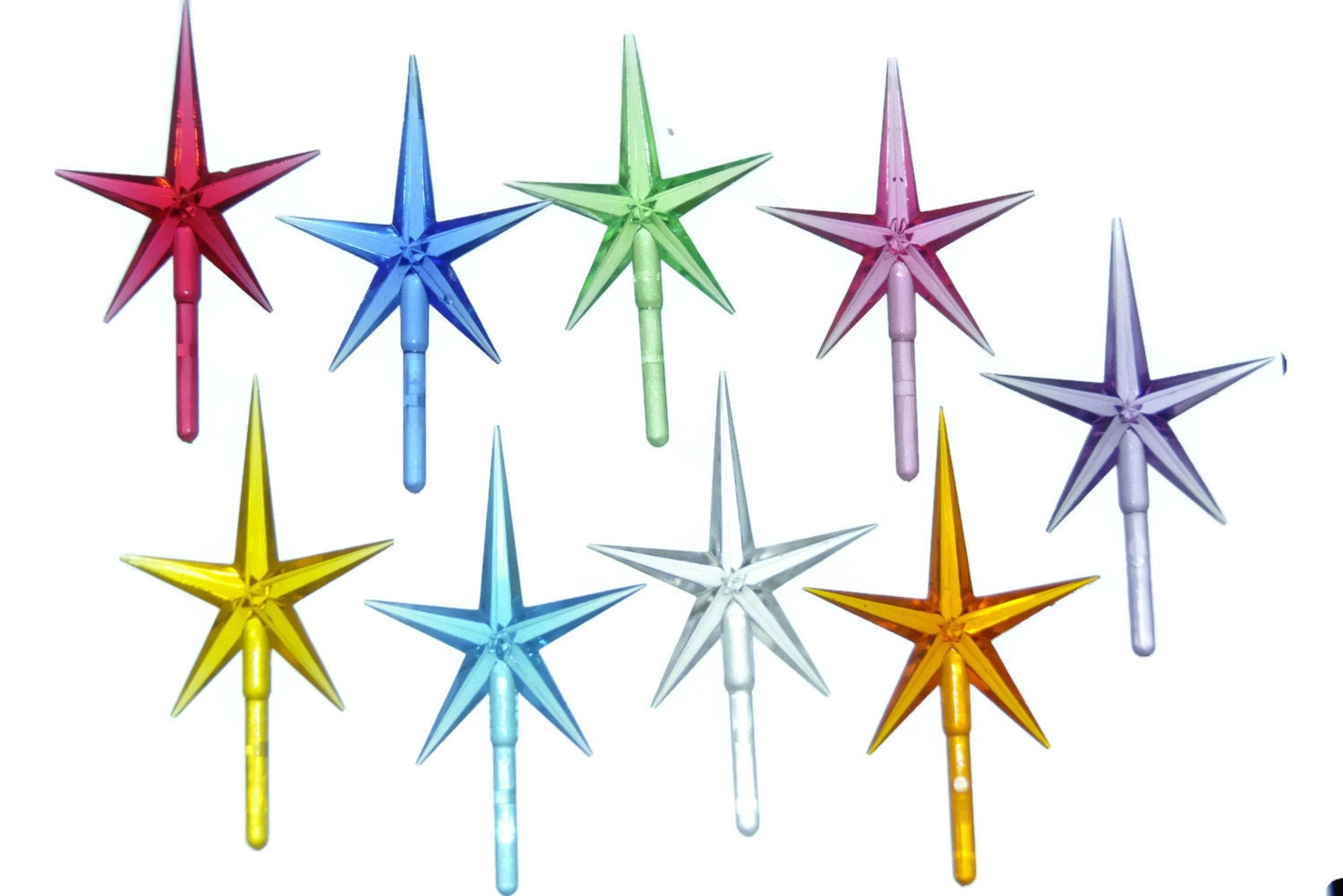 Ceramic Tree Star Topper. Mini Ceramic Christmas Tree Star. Etsy