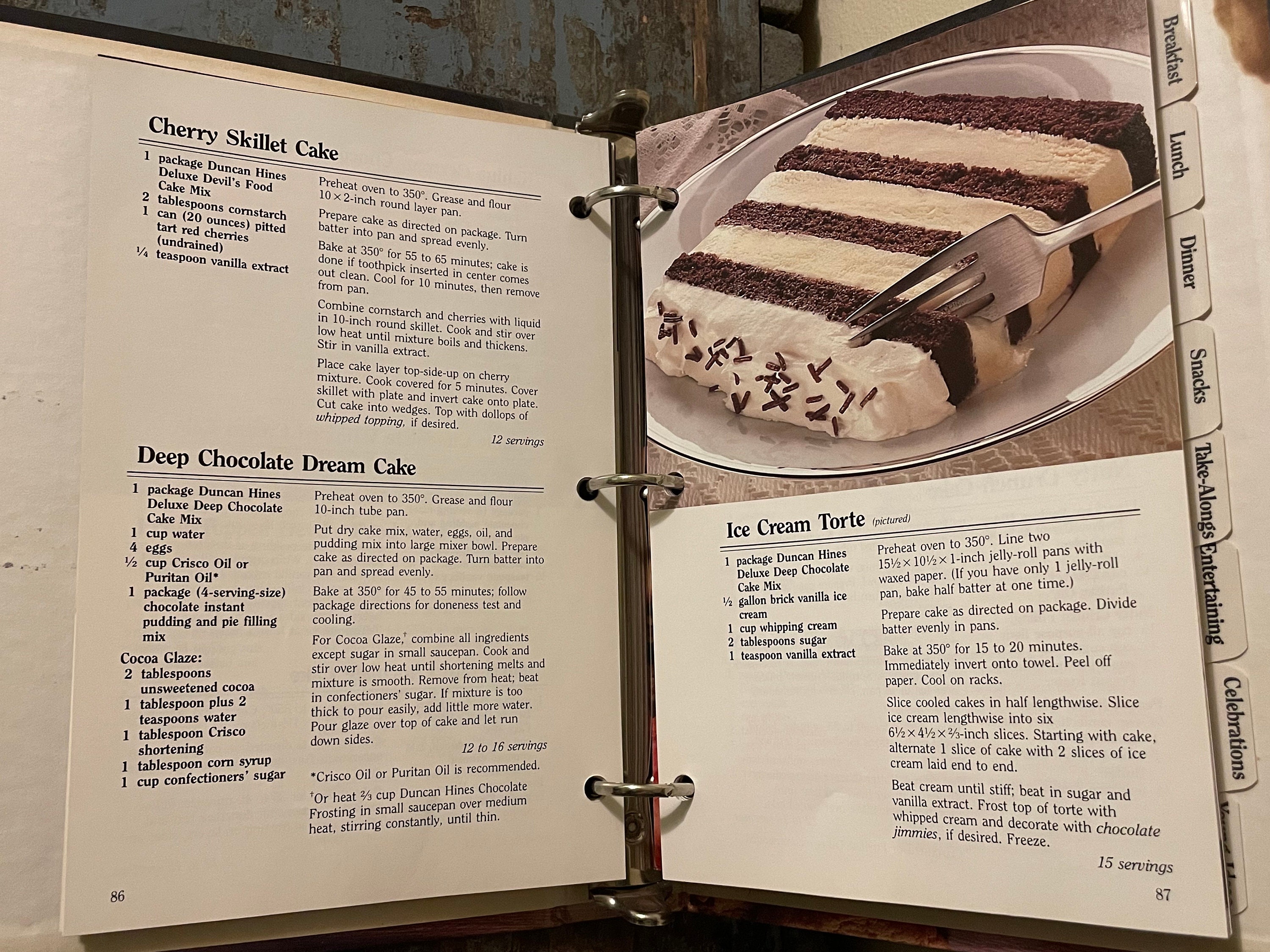 Duncan Hines. Baking With American Dash. 1982. Old Cookbooks. Vintage ...
