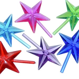 Ceramic Christmas Tree Classic Star. Blue, Green, Purple, or Pink Chunky Star image 1