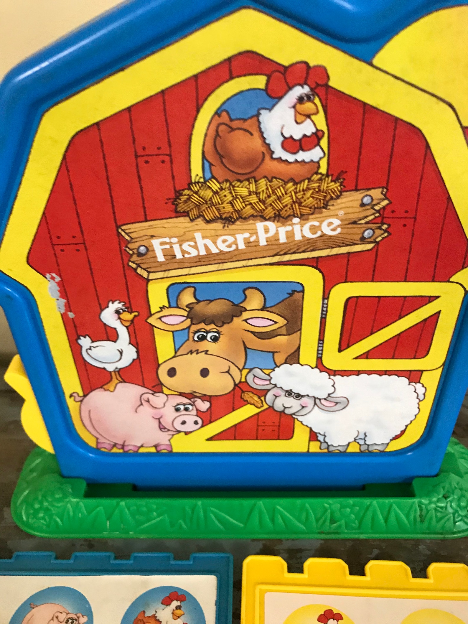 1994 Fisher Price Barnyard Bingo Replacement Parts. Animal Etsy