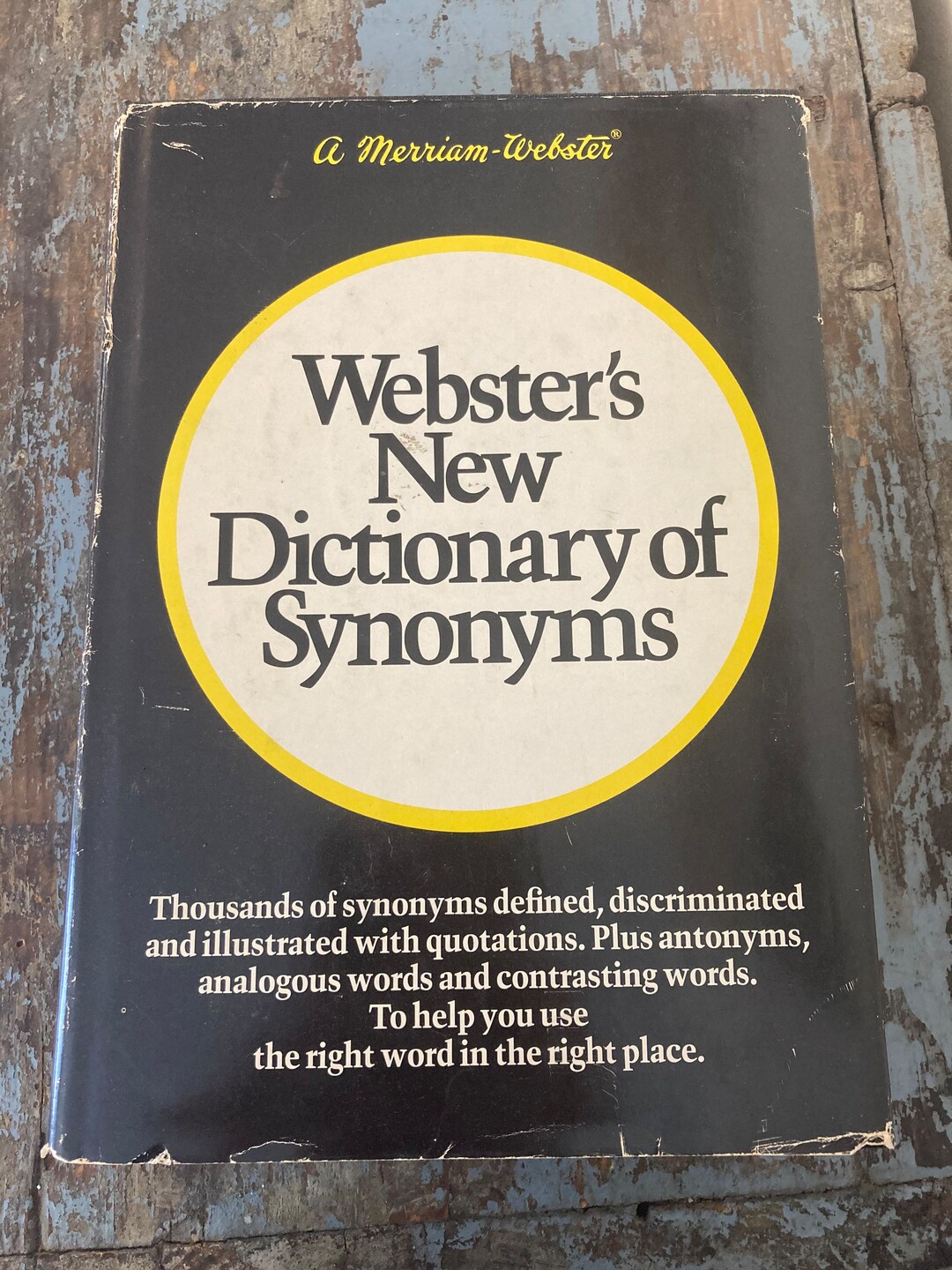 ster's New Dictionary of Synonyms. Merriam ster Dictionary. 1978