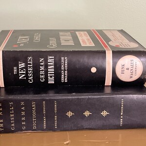 Cassells German Dictionary - Etsy