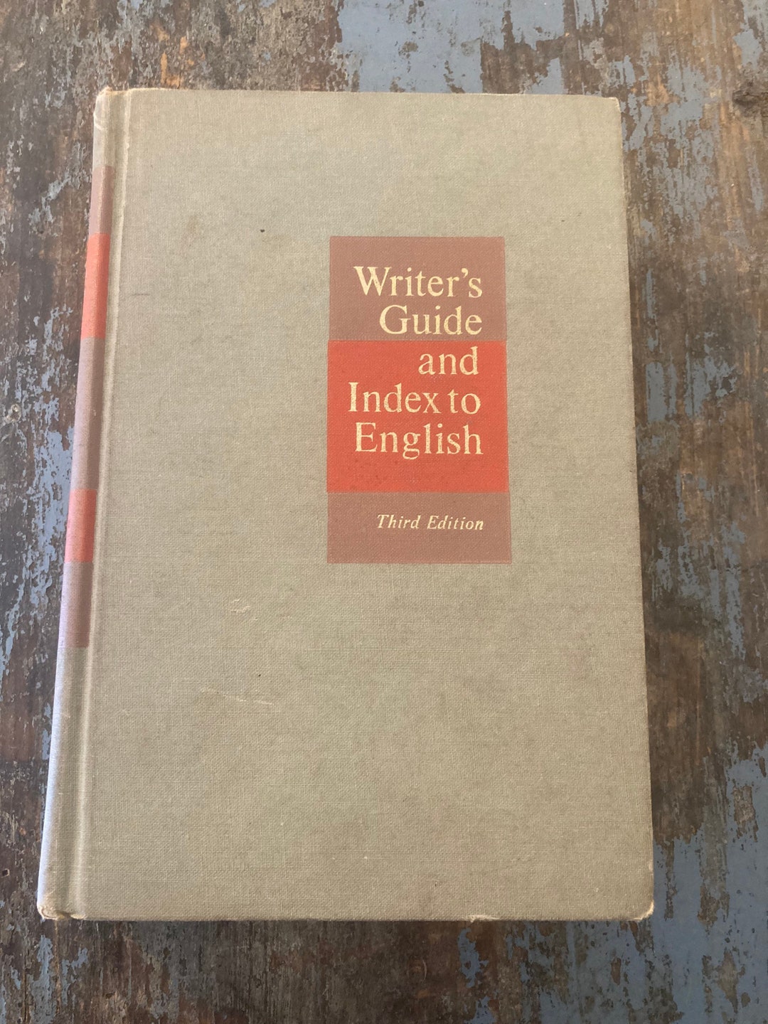 India　to　Index　Writer's　Buy　and　Guide　in　Online　English.　1959.　Grammar　English　Etsy