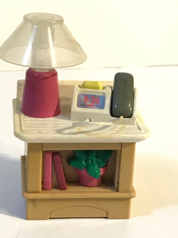 Loving Family Nightstand Fisher Price Dollhouse Telephone Etsy