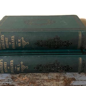 Macaulay&#39;s History of England. Vol. I & IV. English History. England History. Gift for History Lover, Anglophile, History Teacher, Historian