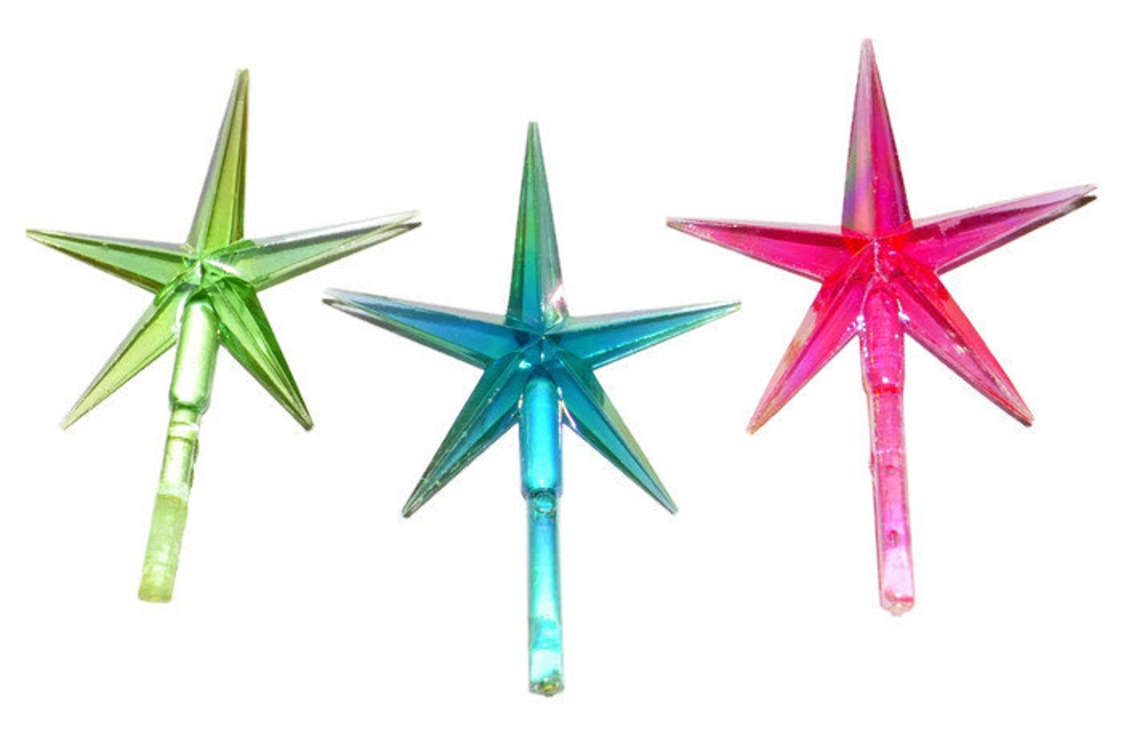 Large Ceramic Christmas Tree Stars. Replacement Star. Aqua Etsy