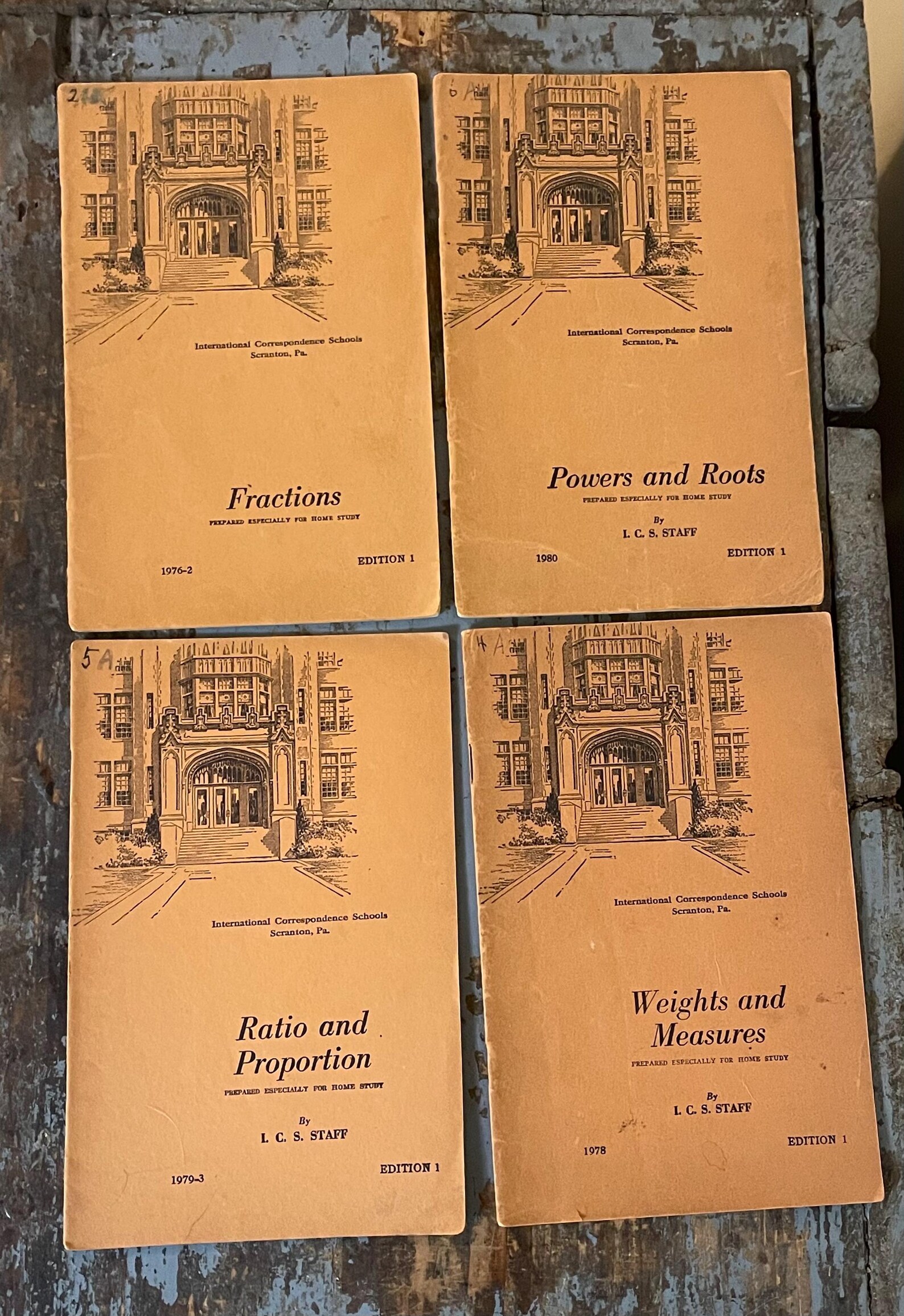 Antique Mathematics Series. International Correspondence School. 1937 ...