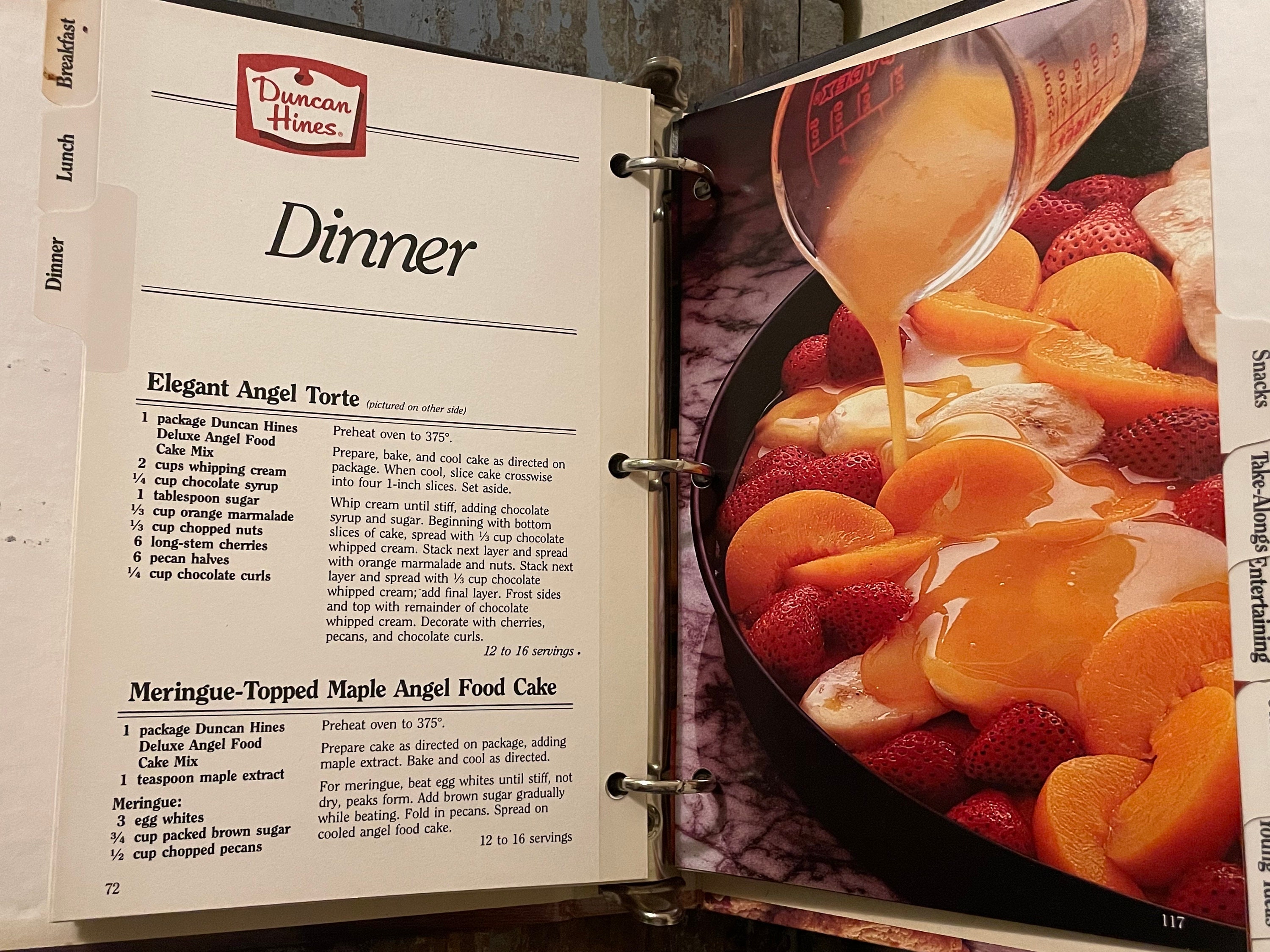 Duncan Hines. Baking With American Dash. 1982. Old Cookbooks. Vintage ...