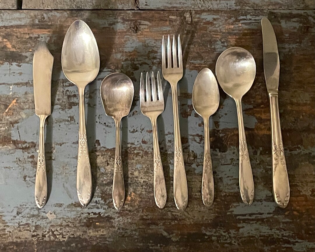 King Edward Silverplate Replacement Cutlery. National Silver Company ...