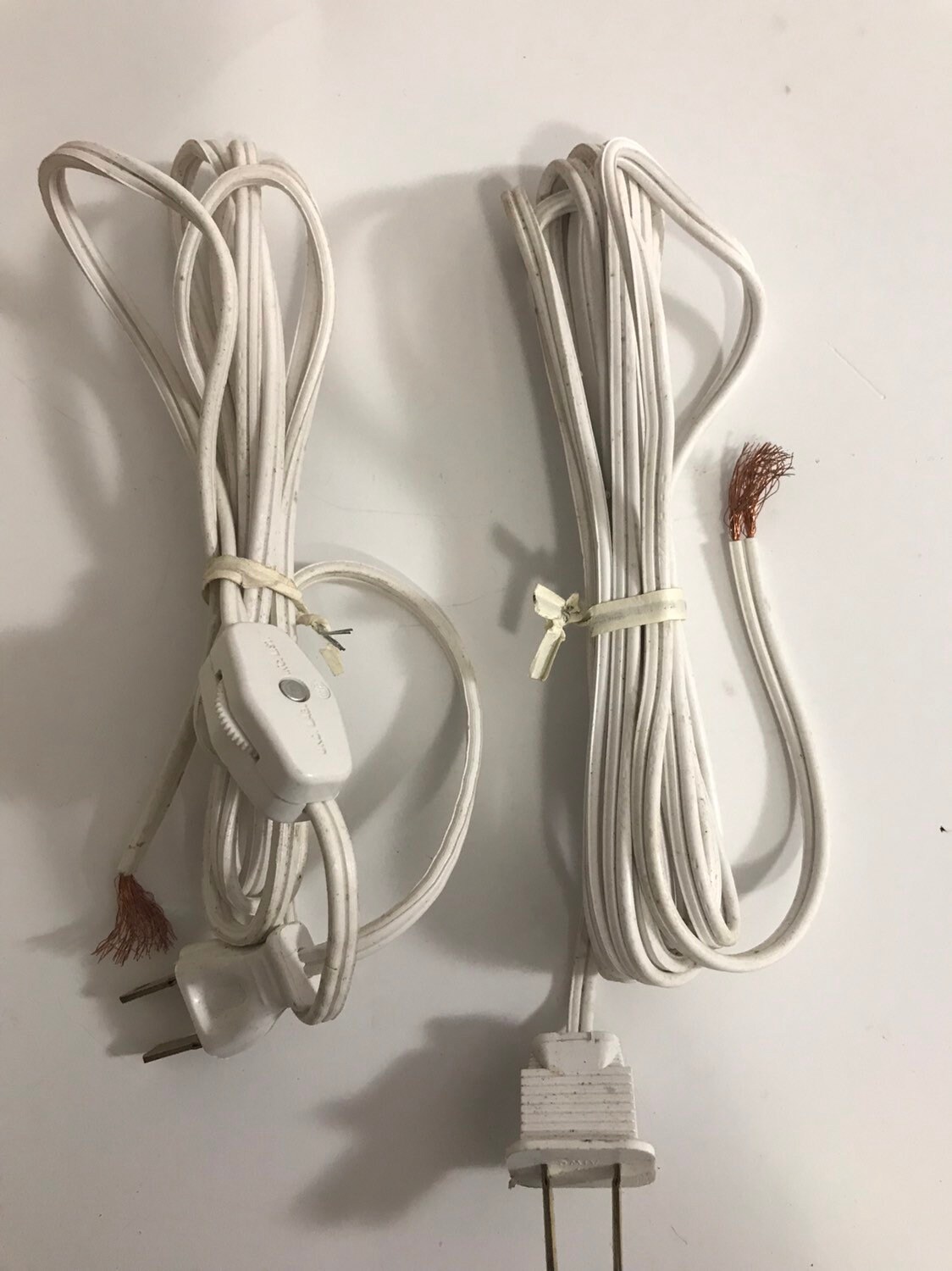 Bulk Lot of 6' Replacement Lamp Cord. 17 Cords With & W/0 Etsy