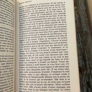 Histoire du Chevalier des Grieux et de Manon Lescaut. Prevost D'Exiles. 1967. French Literature. In French. French Teacher. French Novel. image 4