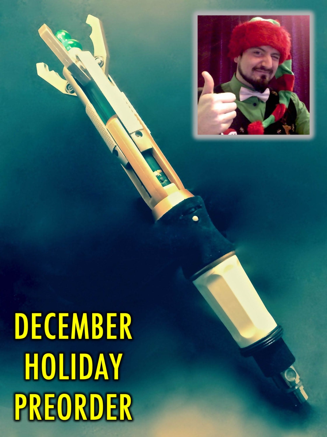 Dr. Who Sonic Screwdriver Vape Mod (DECEMBER HOLIDAY PREORDER) Delivery  Before Christmas Holiday - Etsy