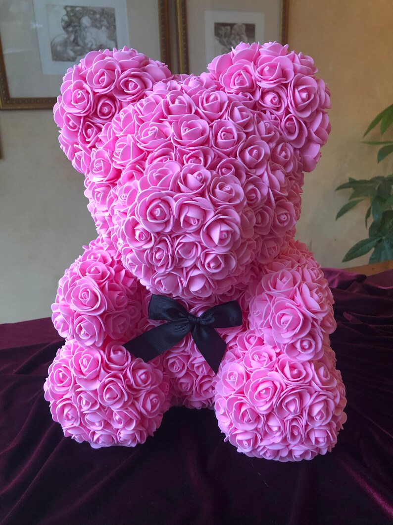 forever rose teddy bear