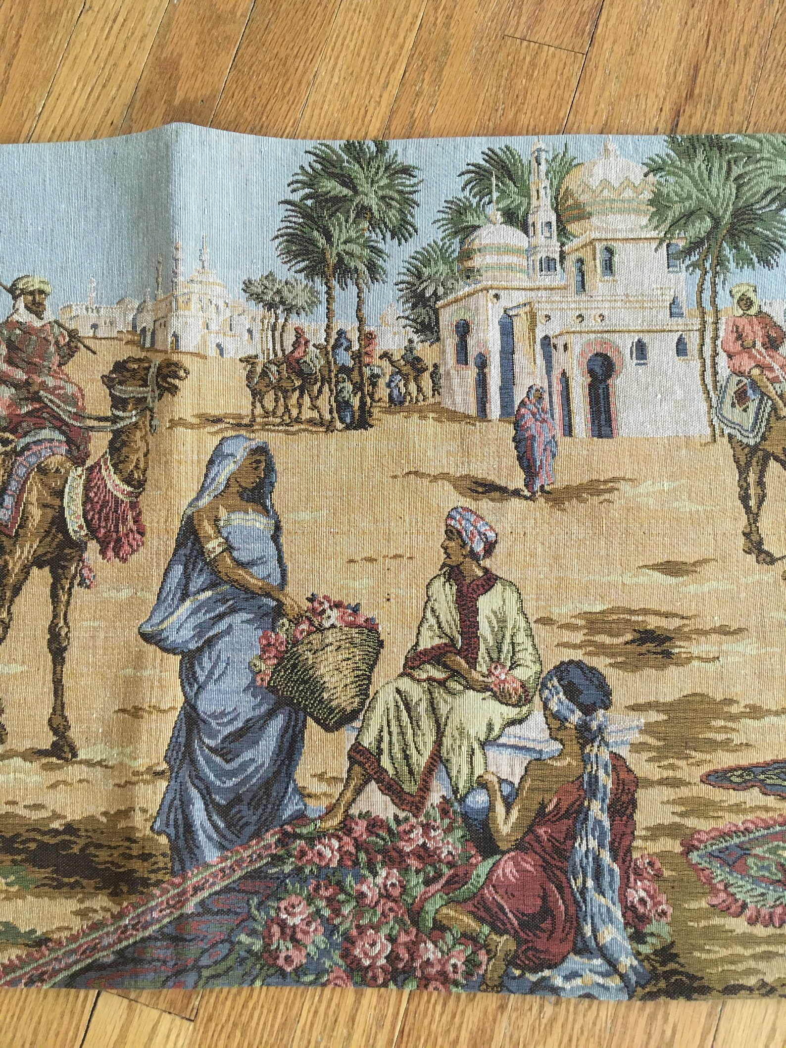 Vintage Tapestry Made in Belgium Excellent Condition | Etsy