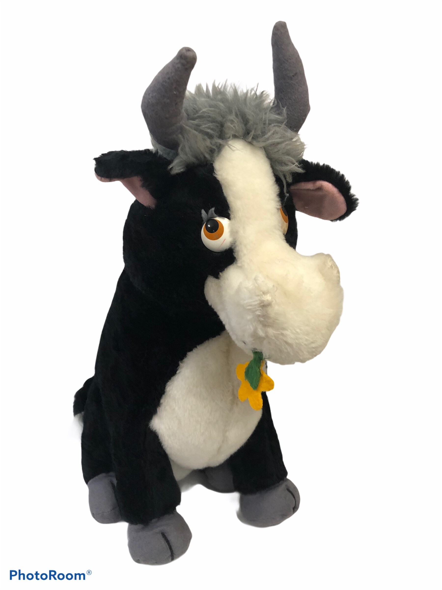 Vintage Walt Disney Characters Ferdinand Bull 21 Plush 1960s Etsy