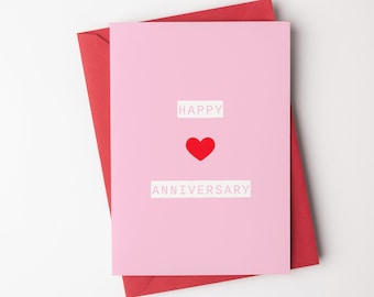 paper anniversary, happy anniversary card, anniversary gift for her, anniversary gift for him, anniversary gifts, anniversary gifts by year