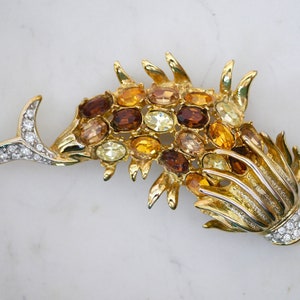 Kenneth Jay Lane Dolphin Brooch KJL