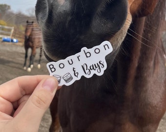 Bourbon & Bays Equestrian Sticker | Equestrian’s Favorite Things Sticker