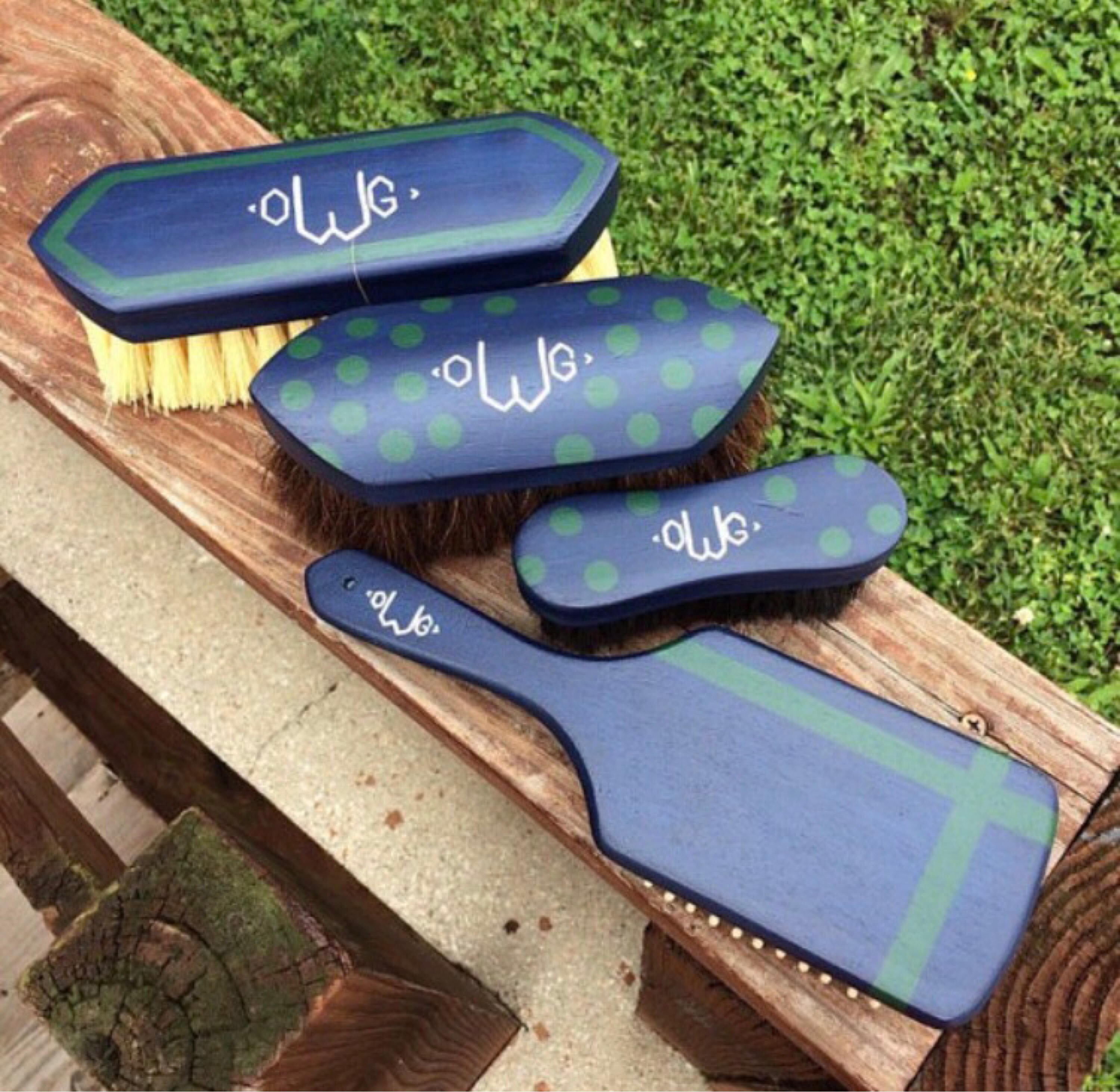 Custom Horse Grooming Brushes Single or Set Etsy
