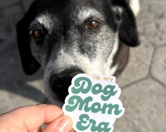 Dog Mom Era Sticker: Taylor Swift Inspired, Water Resistant
