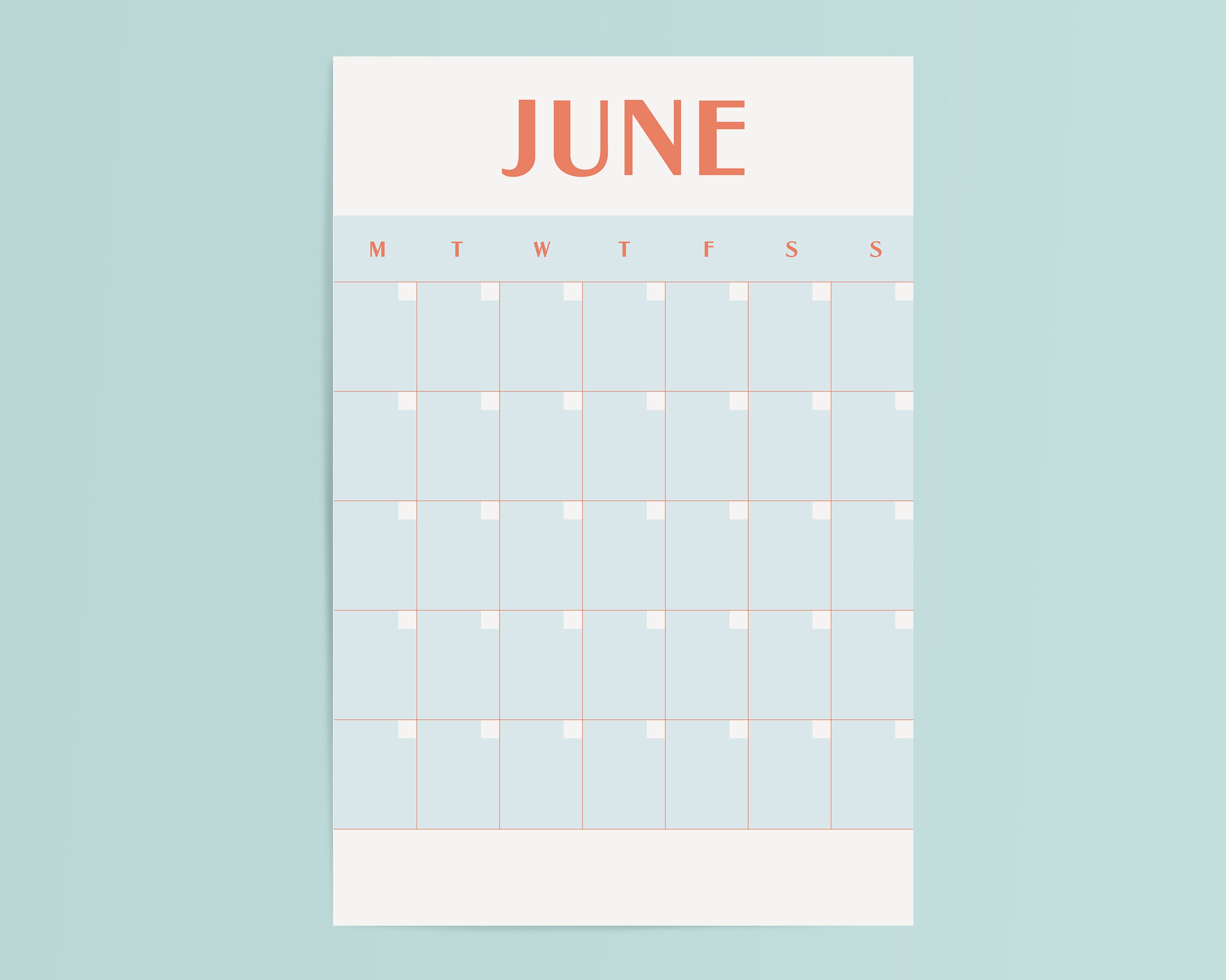 Decorative Wall Calendar