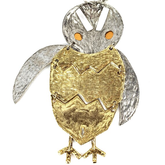 Massive Crow Bird Necklace Kenneth J Lane KJL Copy - image 5